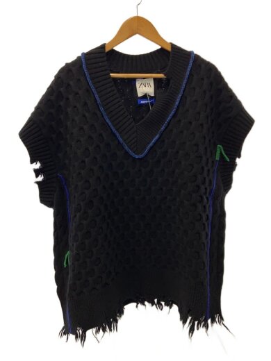商品画像：ADER ERROR/ニットベスト(厚手)/S/ウール/BLK 1