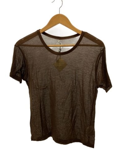 商品画像：Tシャツ/XS/シルク/BRW 1