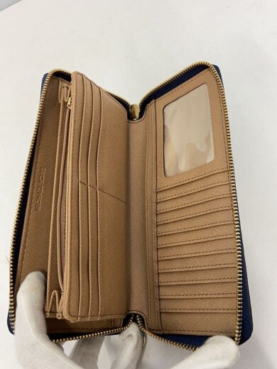 商品画像：2つ折り財布/--/NVY/無地/メンズ/M-1804 4