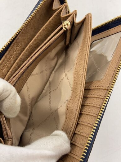 商品画像：2つ折り財布/--/NVY/無地/メンズ/M-1804 7