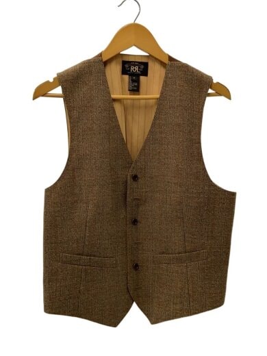 商品画像：ベスト/M/コットン/BRW/チェック 1