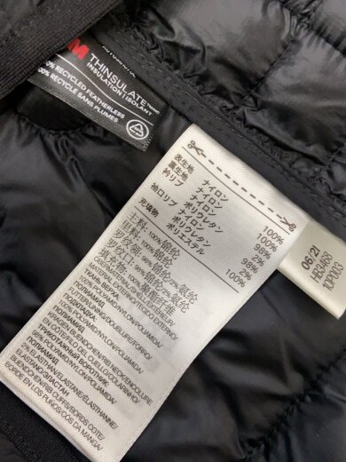 商品画像：ダウンジャケット/XS/ナイロン/BLK/hb3468 4