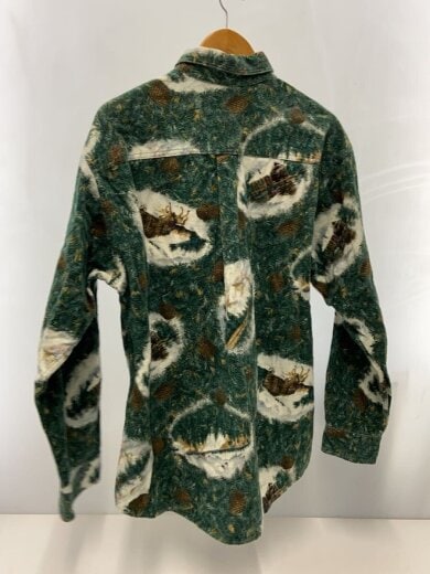 商品画像：長袖シャツ/--/コットン/GRN 2