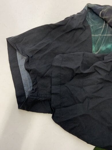 商品画像：半袖シャツ/L/レーヨン/BLK/総柄 5