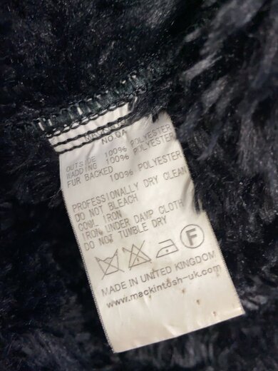 商品画像：コート/34/ポリエステル/BLK/qa 5