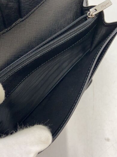 商品画像：長財布/レザー/BLK/無地/レディース/K1-22B559// 7