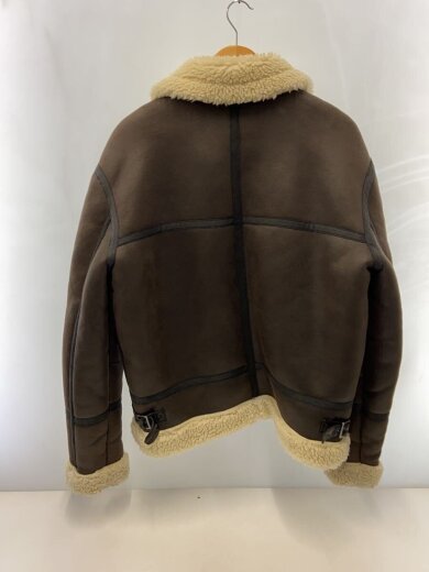 商品画像：フライトジャケット/L/ポリエステル/BRW 2