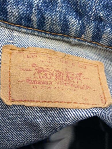商品画像：70505/BIGE/リペア有/Gジャン/--/デニム/IDG/ボタン裏521 3