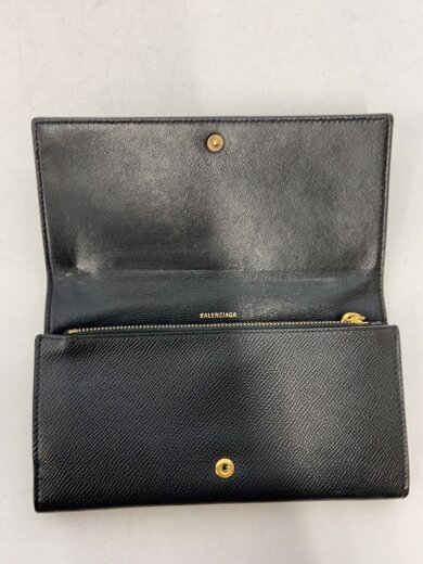 商品画像：長財布/レザー/BLK/メンズ/566020・1000// 4