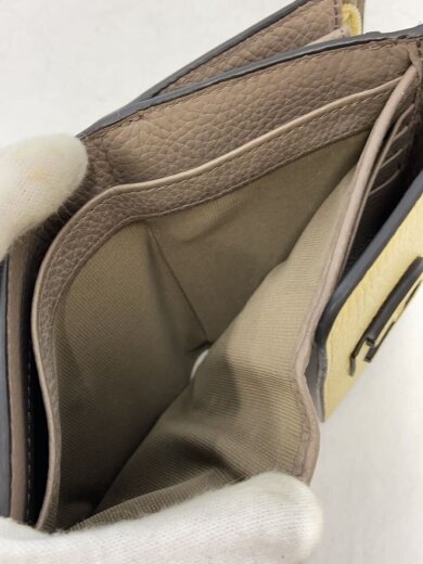 商品画像：3つ折り財布/レザー/IVO/レディース// 6