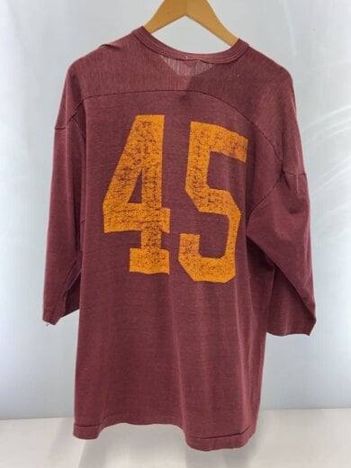 商品画像：7分袖カットソー/XL/ポリエステル/BRD/80S/フットボール/EUREKA 2