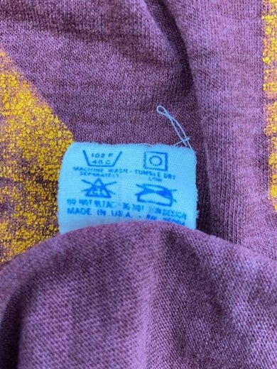 商品画像：7分袖カットソー/XL/ポリエステル/BRD/80S/フットボール/EUREKA 4