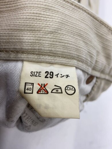 商品画像：ストレートパンツ/29/コットン/CRM/702-11 5