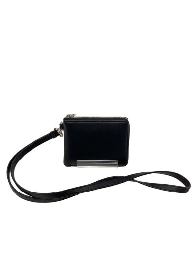 商品画像：2つ折り財布/レザー/BLK/メンズ/659224・1000 1