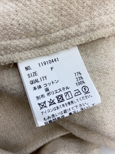 商品画像：ベスト/FREE/リネン/BEG/11910441// 4