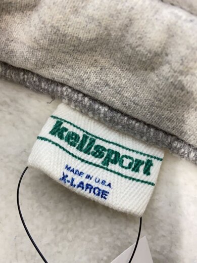 商品画像：スウェット/XL/コットン/GRY/プリント/90s/USA製/首回り汚れ// 3