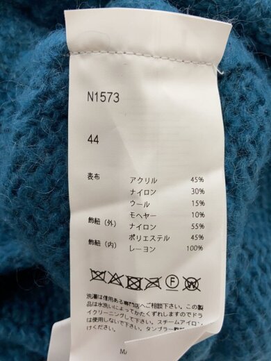 商品画像：カーディガン(厚手)/44/アクリル/BLU// 4
