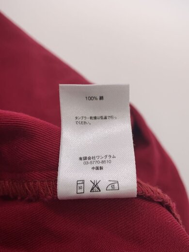 商品画像：ストレートパンツ/34/コットン/RED/Bondage anarchy pants// 5