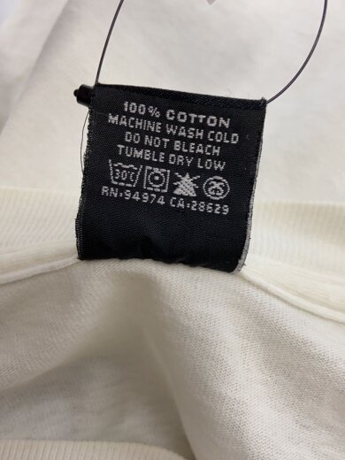 商品画像：Tシャツ/S/コットン/WHT// 4