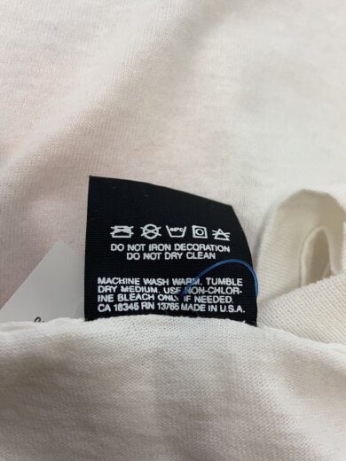 商品画像：Tシャツ/XL/コットン/WHT 4