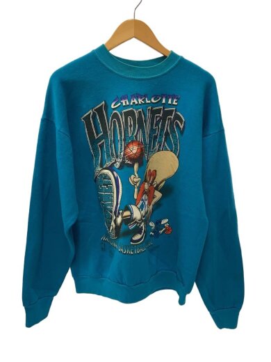 商品画像：スウェット/XL/コットン/BLU/シャーロットホーネッツ/90S// 1
