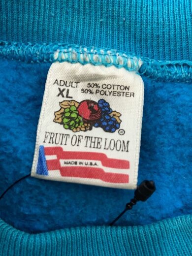 商品画像：スウェット/XL/コットン/BLU/シャーロットホーネッツ/90S// 3