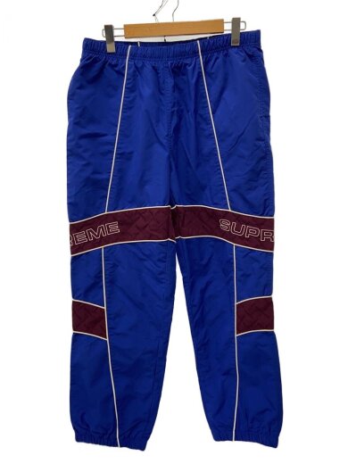 商品画像：supreme jacquard panel trackpant/ボトム/L/ナイロン/BLU 1