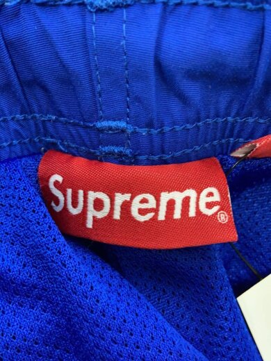 商品画像：supreme jacquard panel trackpant/ボトム/L/ナイロン/BLU 3