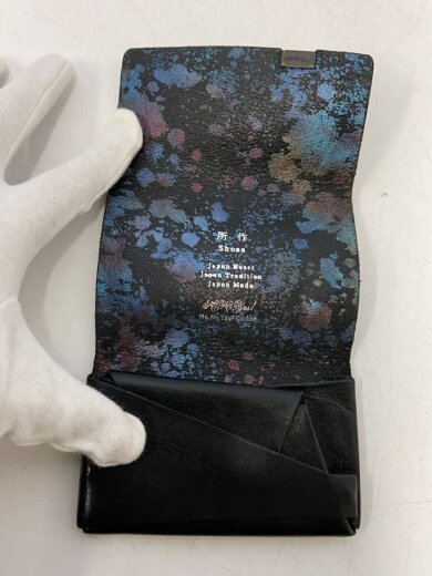 商品画像：財布/レザー/BLK/無地/メンズ// 4