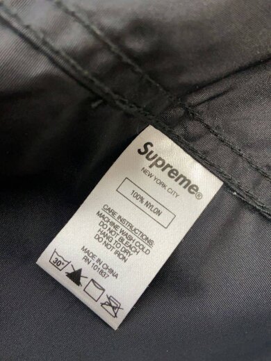 商品画像：18SS/NYLON TURNOUT JACKET/ナイロンジャケット/L/ナイロン/BLK 5