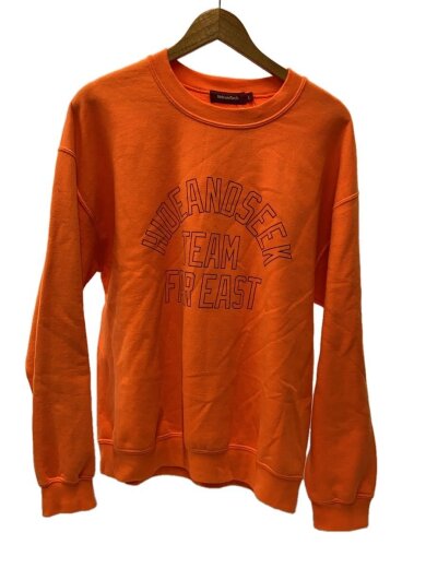 商品画像：TEAM FAR EAST SWEAT SHIRTS/スウェット/L/コットン/ORN/HC-100617 1