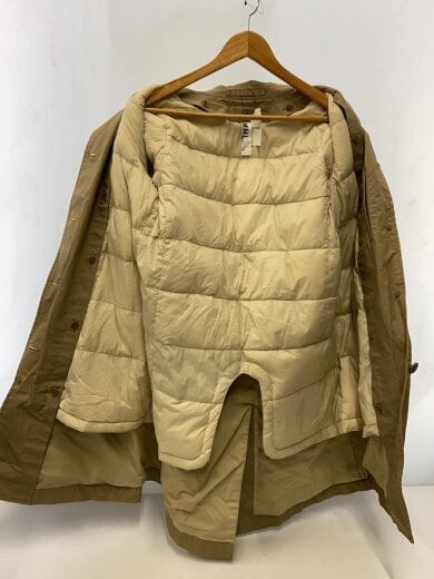 商品画像：ステンカラーコート/2/コットン/BEG/無地/595-212457 3