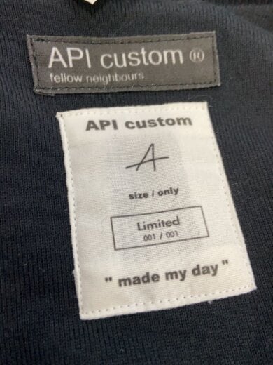 商品画像：API　custom/ブルゾン/--/--/BLK 4
