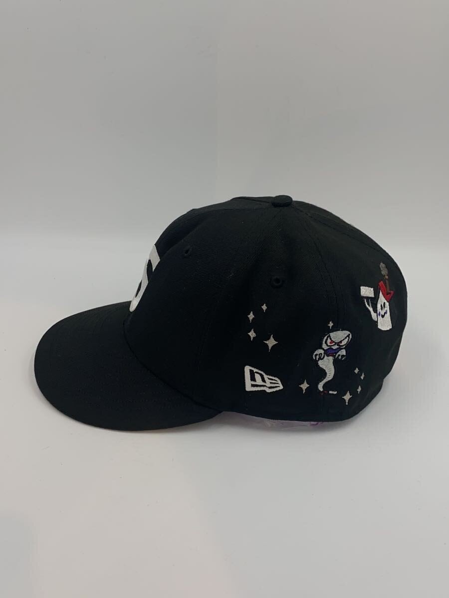 Supreme × NEW ERA / キャップ/7 3/8/ポリエステル/ブラック/メンズ