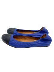 フラットパンプス/--/BLU