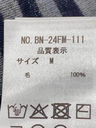 商品画像：長袖Tシャツ/M/コットン/GRY/ボーダー/BN-24FM-111 4