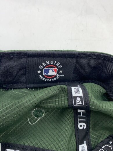 画像：NEW ERAキャップ/--/ポリエステル/GRN/メンズ5