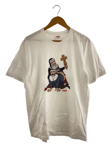 商品画像：NUNS TEE/Tシャツ/L/コットン/WHT/総柄 1