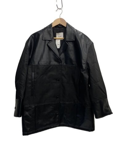 商品画像：ジャケット/2/フェイクレザー/BLK/17101-0102 1