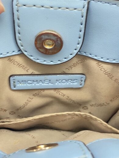 商品画像：ショルダーバッグ/レザー/BLU/総柄/ba-2110 5