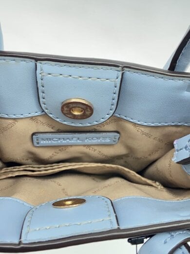 商品画像：ショルダーバッグ/レザー/BLU/総柄/ba-2110 6