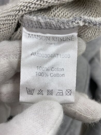 商品画像：ジップパーカー/M/コットン/GRY 4