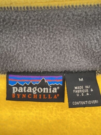 商品画像：フリースジャケット/M/--/YLW/無地/W778F 3