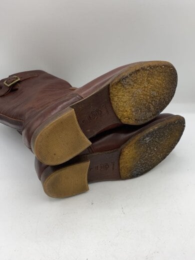 商品画像：ロングブーツ/L/BRW/レザー 4