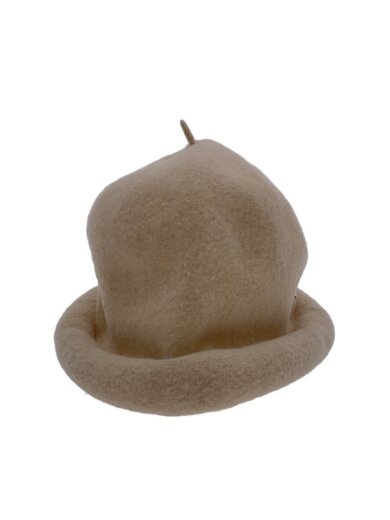 商品画像：ハット/--/ウール/IVO/レディース 1