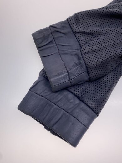 商品画像：レザージャケット・ブルゾン/42/レザー/BLU/無地 5