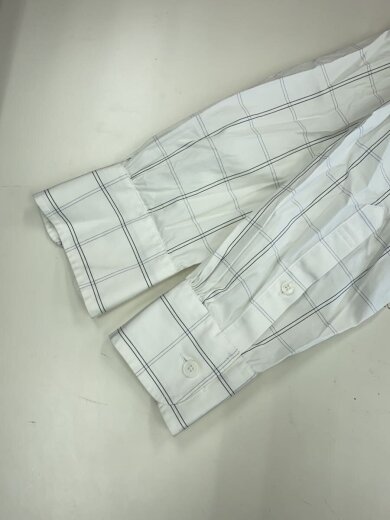 商品画像：長袖シャツ/XS/コットン/WHT/チェック/63-01-31-01007 6