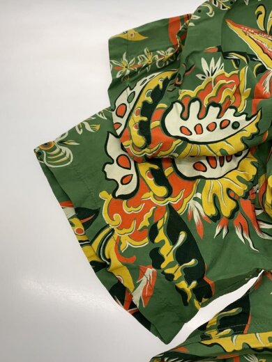 商品画像：アロハシャツ/--/レーヨン/GRN/総柄 5