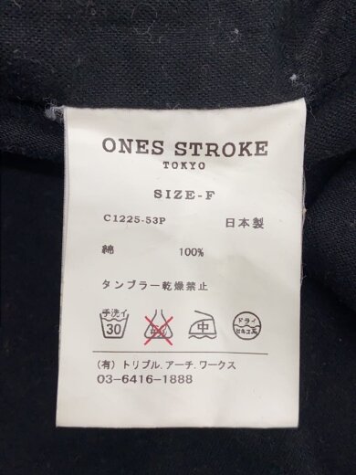商品画像：ショップコート/FREE/コットン/BLK/無地 4