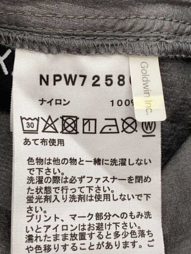 商品画像：ナイロンジャケット/S/ナイロン/GRY/NPW72580/? NULL ? 4